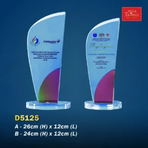 Crystal Plaque D5125