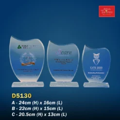 Crystal Plaque D5130