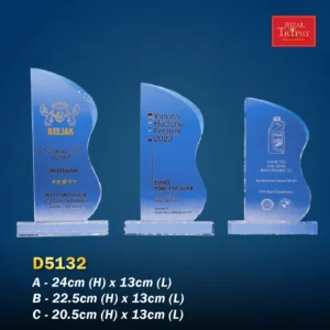 Crystal Plaque D5132
