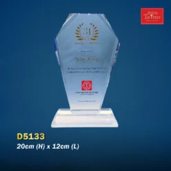 Crystal Plaque D5133