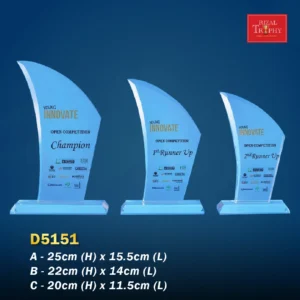 Crystal Plaque D5151