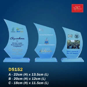 Crystal Plaque D5152