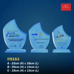 Crystal Plaque D5153