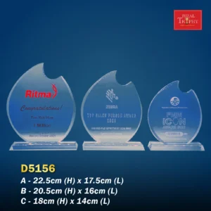 Crystal Plaque D5156