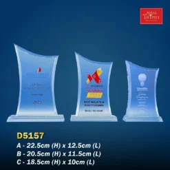 Crystal Plaque D5157