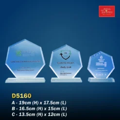 Crystal Plaque D5160
