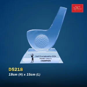 Crystal Plaque D5218